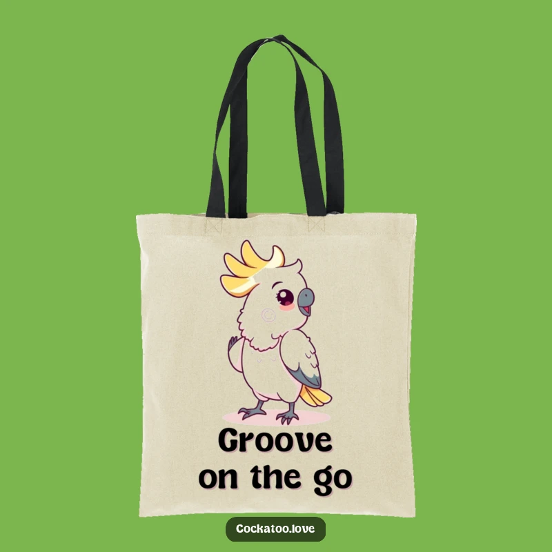 Funny Cockatoo Dance Tote Bag: Carry Your Moves in Style, Hilarious Funny Gift